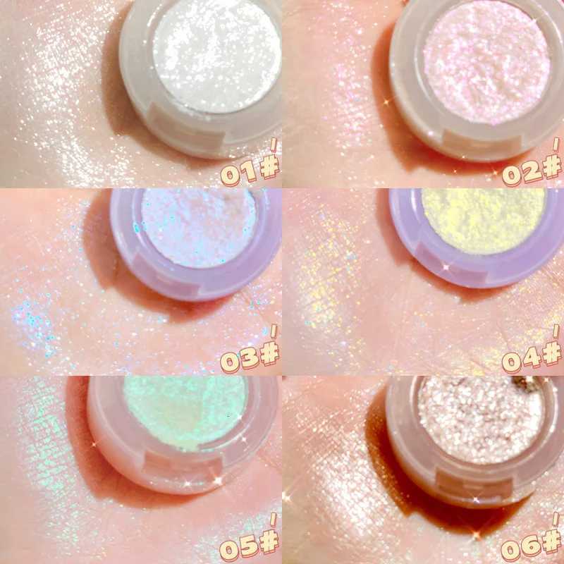 Monochromatic eyeshadow liquid highlighter stereo brightening high gloss sleeping silkworm W250722