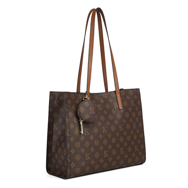 2024 New Women's Designer Printed Tote Simple High-Quality Large Capacity Trendy Shoulder Bag