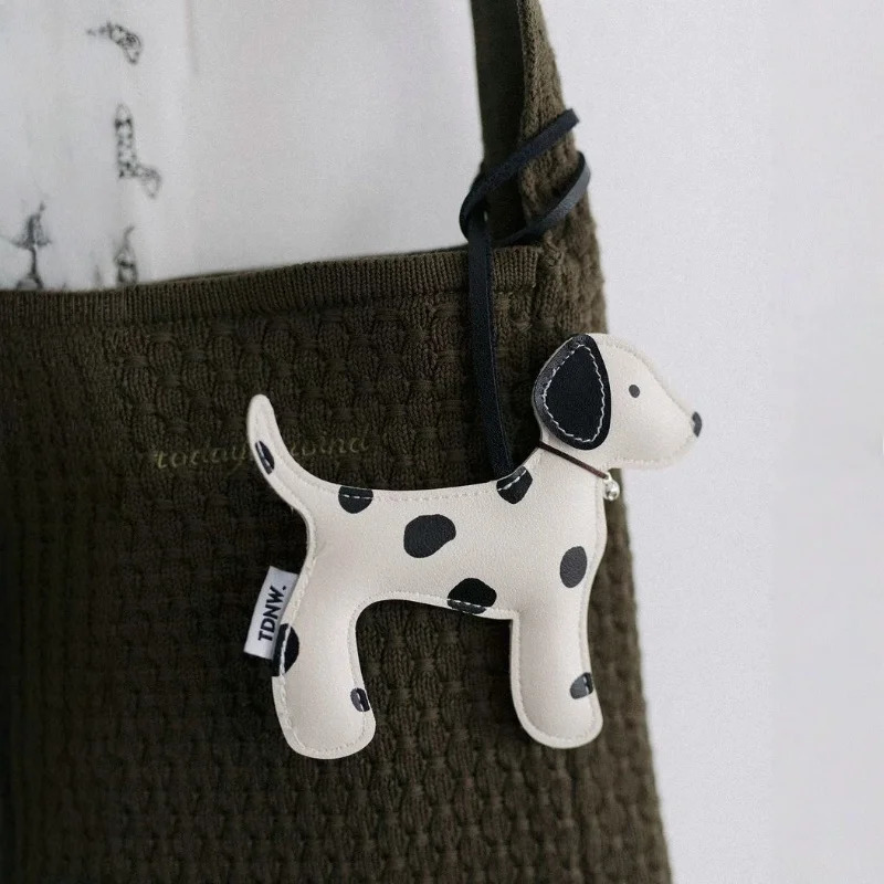 Unique Cute Sheepskin Handmade Puppy Car Key Bag Pendant Handbag Crossbody Bag Pendant GirlS Gift Birthday Gifts Lovely 250722