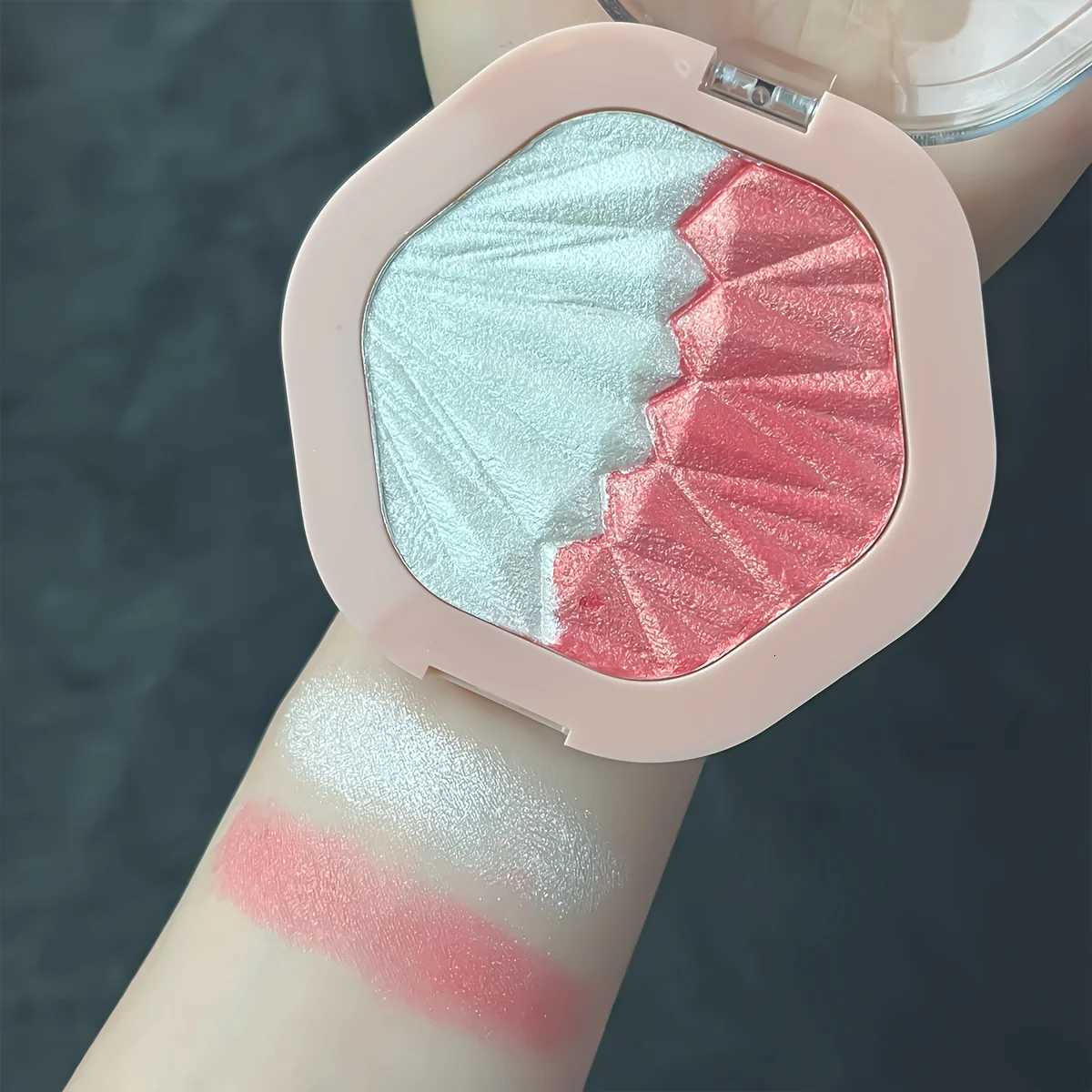 6 Colors to Brighten Highlight Contour Three-Dimensional Shadow Fine Powder Natural and Waterproof W250722