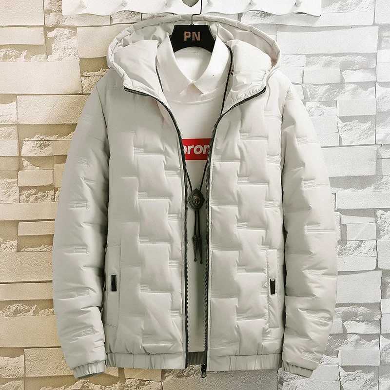 New Casual Autumn Winter Jacket Men Bomber Jacket Thickened Men Fashion Clothing Streetwear Cotton Padded Jacket Slim Fit Coat W250722