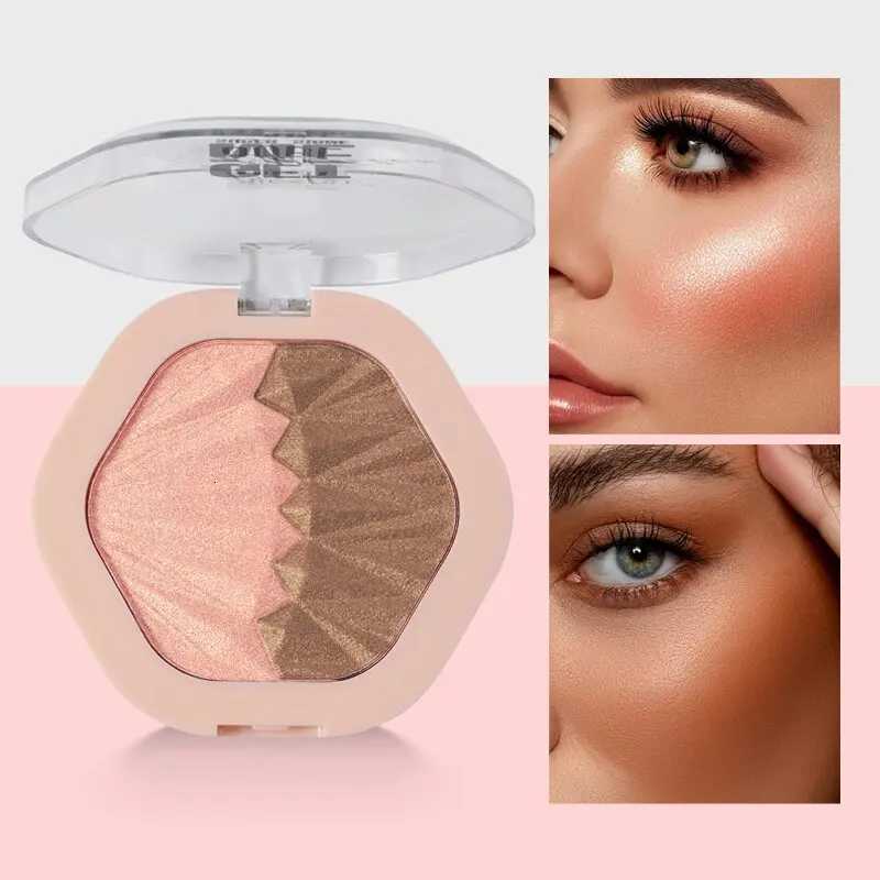 6 Colors to Brighten Highlight Contour Three-Dimensional Shadow Fine Powder Natural and Waterproof W250722