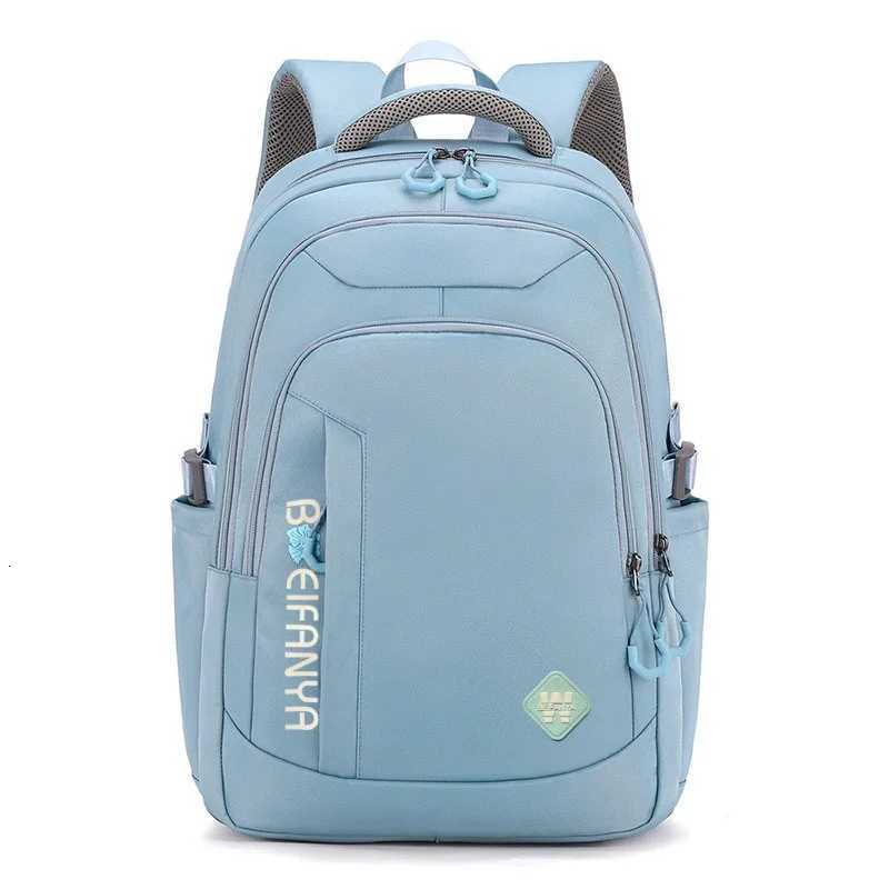 Nyl Backpack Large Capacity Lightweight Student Backpack New Trendy Mens Reduced Load Spine Protective Backpack Y250722