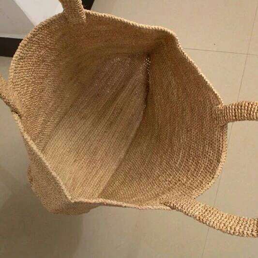 Lafite Grass Handmade Crochet Women's Straw Bag Square Simple Shoulder Handbag City Bag