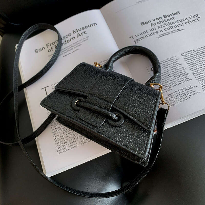 womens highend sense ladies 2025 new niche handbag versatile texture mini crossbody bag