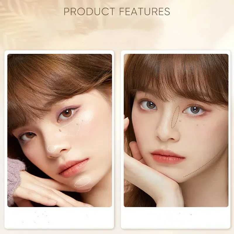 Judydoll Highlight Facial Contouring Palette Matte Brighten Three-dimensional Shadow Lasting Glow Shimmer Powder Cosmetics W250722
