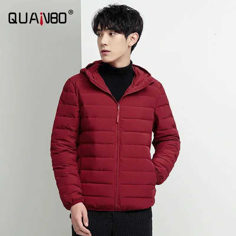 igh Quality Mens Seamless Down Slim Fit Jacket New Men Lightweight Water Resistant Packable Down Jacket Brand Clothing W250722