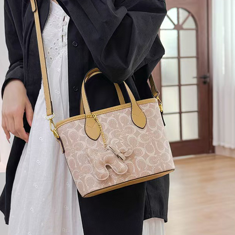 New Women Mini Designer Bags Luxury Printed Tote & Crossbody Shoulder Bag Lightweight Leather Spacious Day to Night Versatile Handbag A10