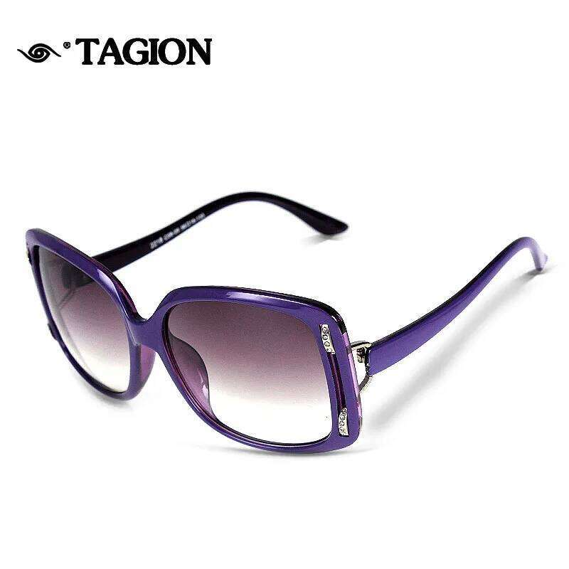 2025 Tagion New Summer Sunglasses Women Oversized Square Shape Glasses Female Fashion Eyeglasses Ladies Sun Protection 2218