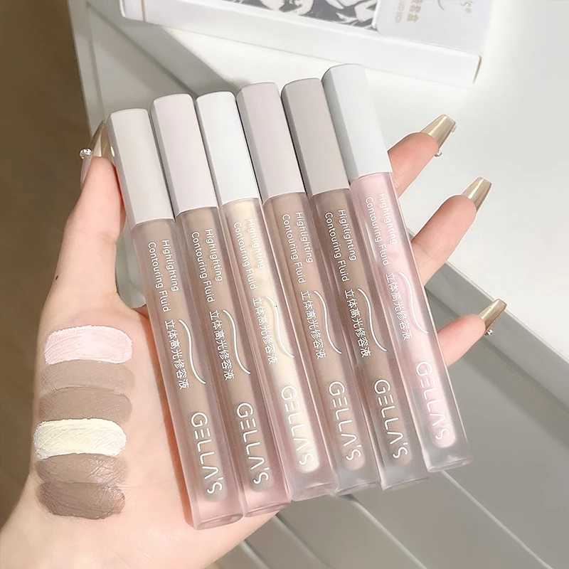 3PC Liquid Shaping Contour Stick Natural Matte Finish Highlighters Shadow Cream Face Brightening Waterproof Mandible Contouring W250722