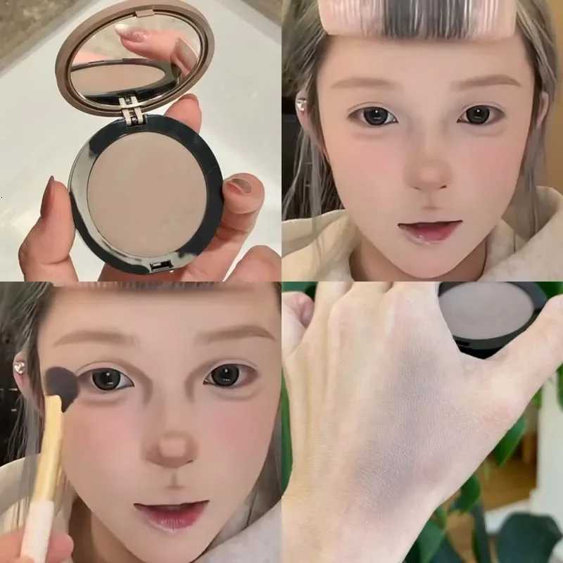 Matte Cement Brown Nose Shadow Facial Contouring Press Powder Monochrome Natural Color Rendering 3D Makeup Contour Palette W250722