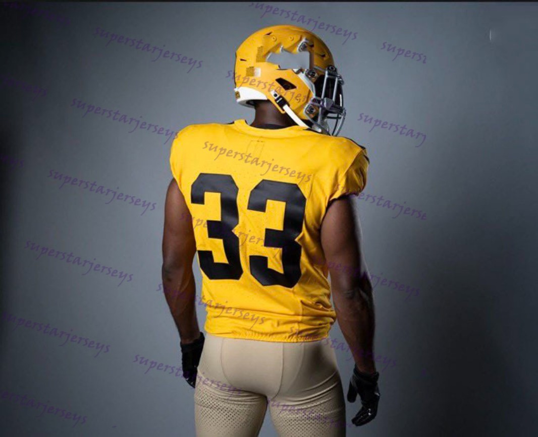 Custom 1933 Throwback Jersey 8 Aaron Rodgers Jack Sawyer Howard Metcalf 90 Watt Football Patrick Queen Joey Porter Jr Franco Polamalu Fitzpatrick Frei
