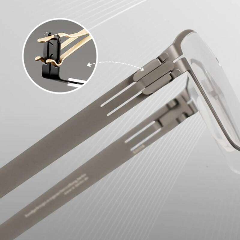 ELIAS-1 Germany Design Sunglasses Men Ultralight Stainless Biological Steel Classic Sunglass Women Outdoor Driving Sun Glasses