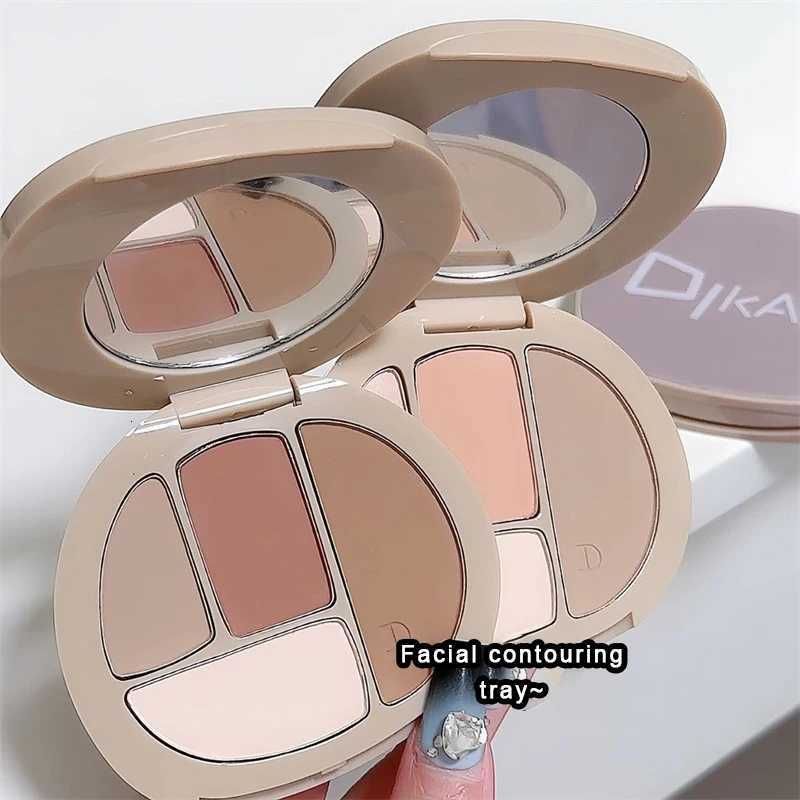 Multifunctional Bronzer Contour Palette Nose Shadow Profile Highlighter B Plate Matte Contouring Shading Illuminator Makeup W250722