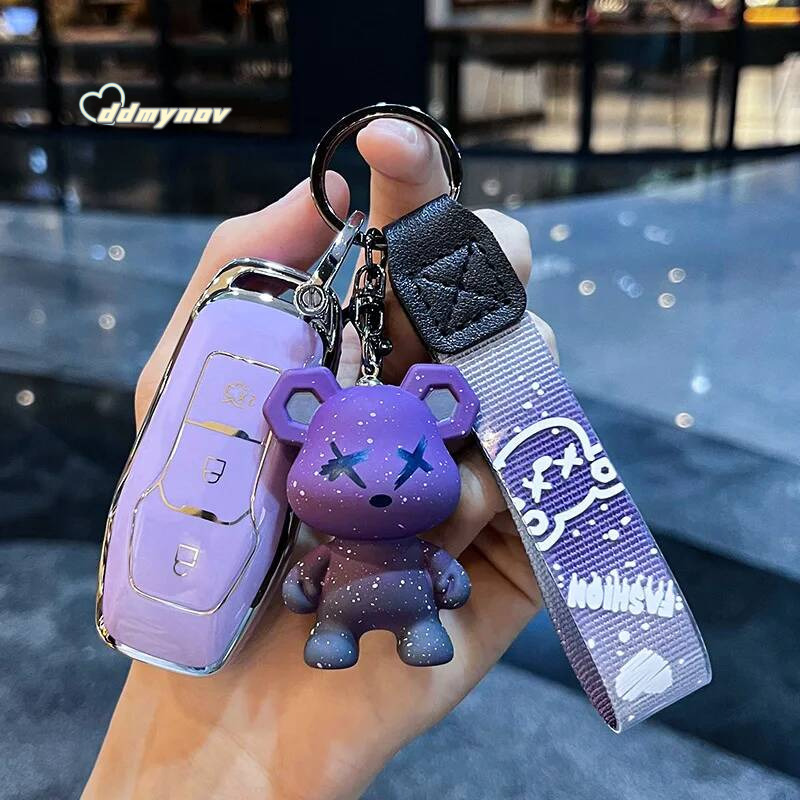 TPU Car Remote Key Case Cover For Ford Focus ST eo 3 4 5 Mustang Explorer Edge Fiesta Kuga F-150 2013-2016 ddmynov - view 5