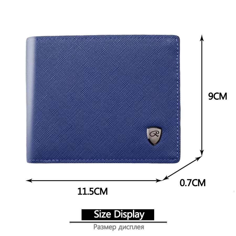 Mens Short Wallet with Cross Pattern Korean Version Coin Purse Small Money Bag Male Multi Card Holder Internal Zipper Wallets ddmynov