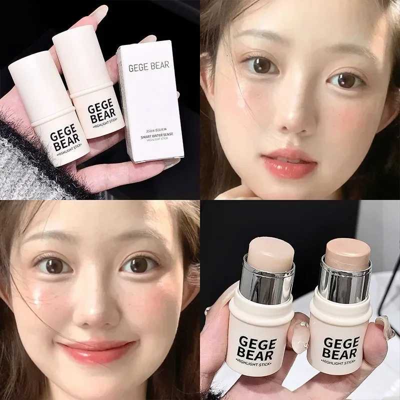 Cheek Highlighter Stick Wet and Bright High Light with Pen Hydrating Gloss Natural Water Light Facial Outlines Korean Makeup W250722