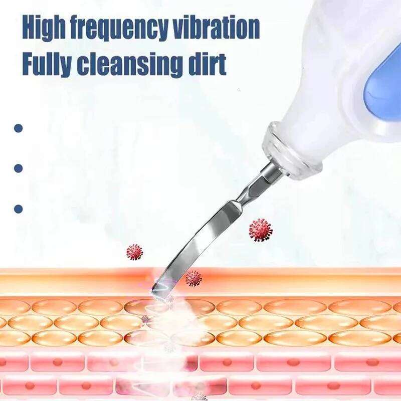 Portable Pore Cleansing Face Peeling Sonic Facial Ultrasonic Spatula Ultra Skin Scrubber NEW