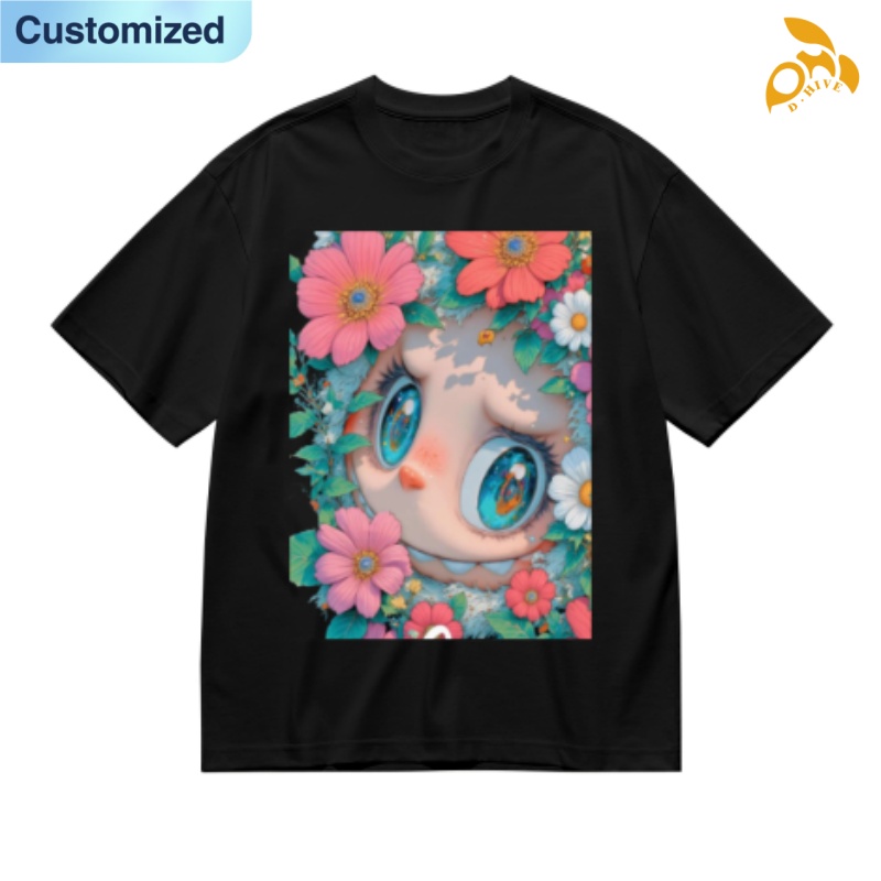 Free Shipping Designer Oversize fashionable LABUBU Men's Women's shirt Short Sleeve Round neck Professional Customized tees outdoor breathab