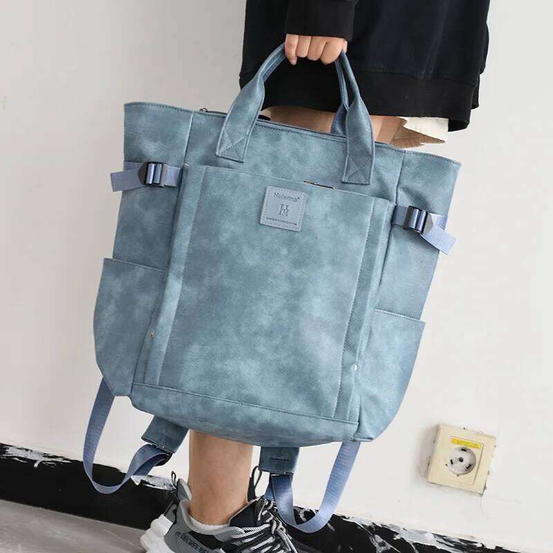 Designer Women Backpacks PU Leather Travel Men Backpack large capacity School Bags Female big totes student laptop bags bagpack