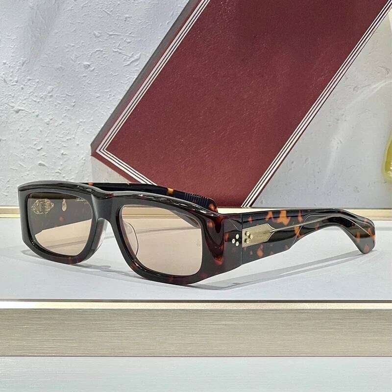 Quality Thick Acetate Rectangle Sunglasses Men Women Eyeglasses Frame Japanese Handmade Style Designer Driving Travel Glasses