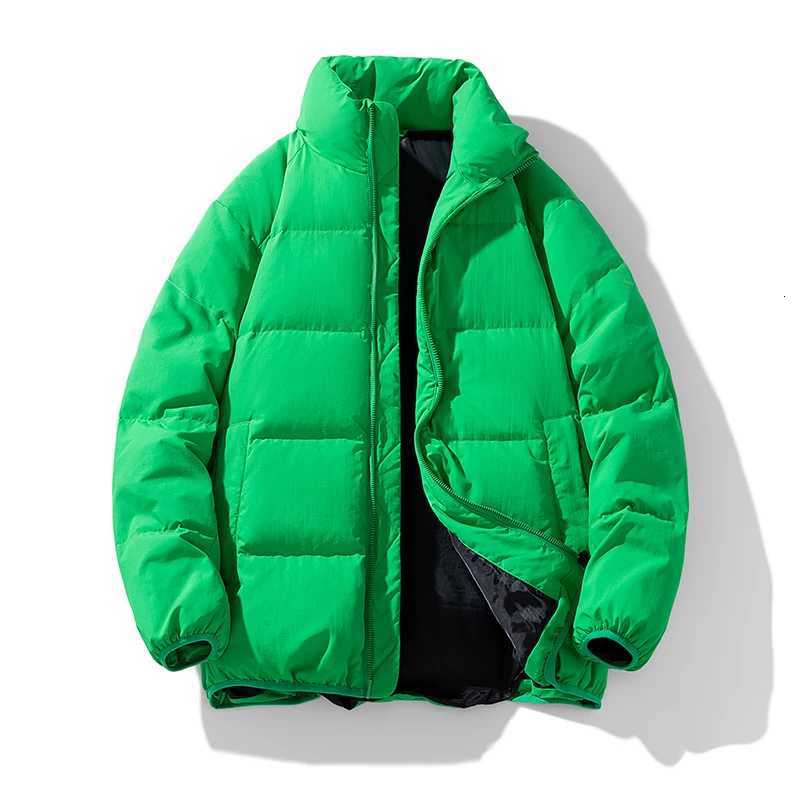 Duck Velvet Thick New Casual Stand Collar Fashion Loose Outdoor Jacket Autumn Winter Mens Warm Clothes Windproof Waterproof Coat W250722