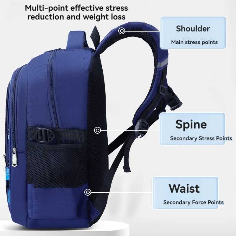 New Elementary School Students Schools 1-3-6 Grades 6-12 Years Old Lightweight Leisure CHILDRENS Shoulder Bag Large Capacity Y250722