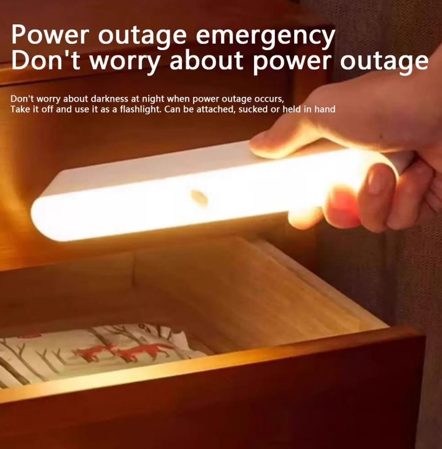 Motion Sensor Lights Indoor Automatic Light Sensor Motion Magnetic Lamp Wireless Nightlight For Kitchen Closet Staircase Home