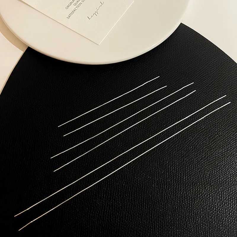 Trend S925 Silver Needle Long Earrings Wire Tassel Chain Drop Earrings Womens Straight Hanging Earrings Jewelry Gifts XJ250722
