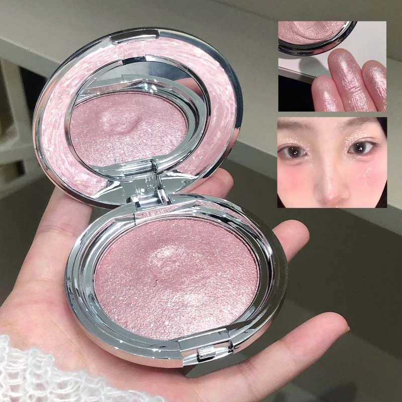 Shimmer Champagne Highlighter Mashed Potato Diamond Shiny High Gloss Paste Shimmering Fine Flash Brightening Contour Highlights W250722