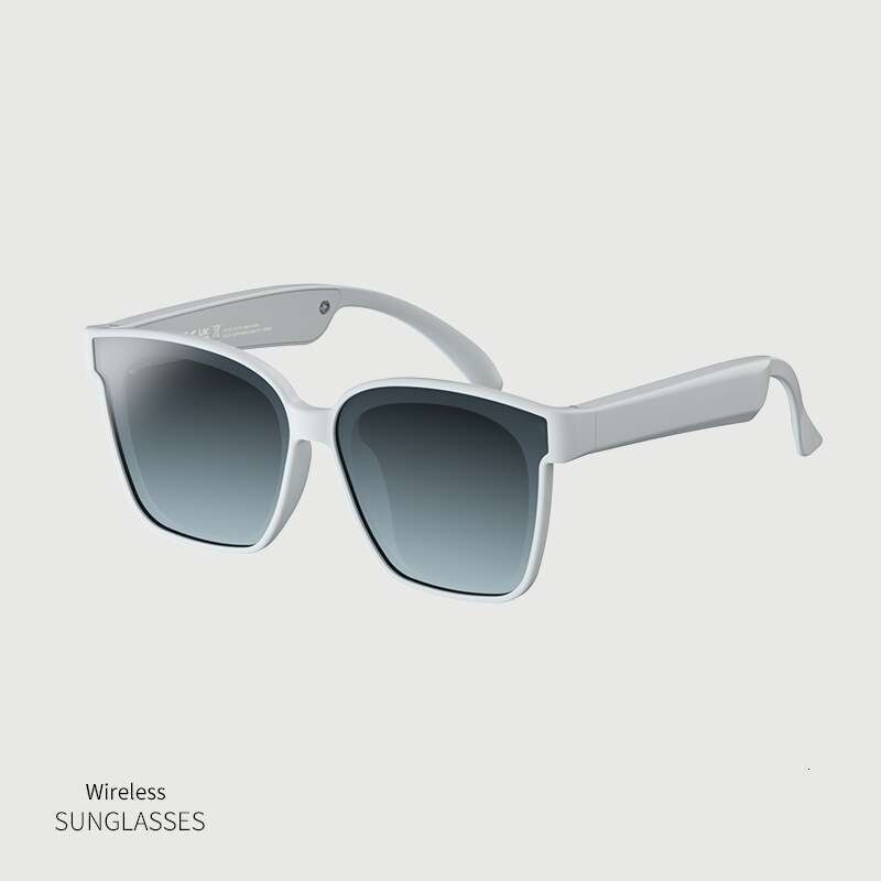 Designer brand smart bluetooth headset wireless anti-blue polarized sunglasses for music listening, calls, sports, with replaceable lenses