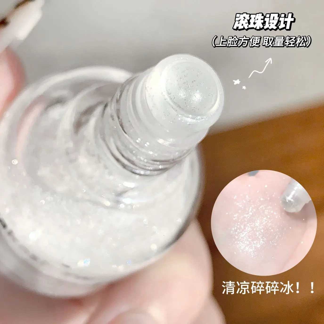 kakashow Liquid Highlighter Diamonds Ball Highlights Shimmer Glow Brightening Glitter Multifunctional for Face and Eyes and More W250722