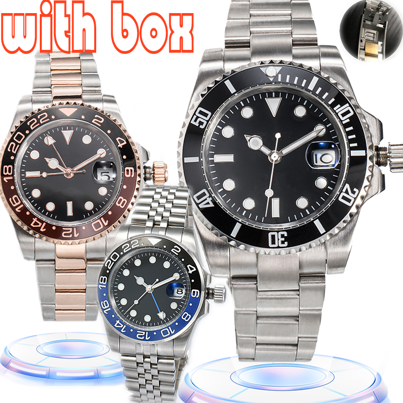 Men's Watch Designer Watch 2813 Mechanical Automatic Ceramic, All Stainless Steel, Sapphire Luminous 41mm Watch