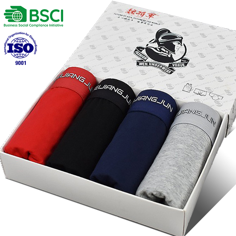 Running anti-friction crotch five-inch pants, cross-border sports underwear, men's wholesale, summer flat-cut plus-size men's underwear, pur