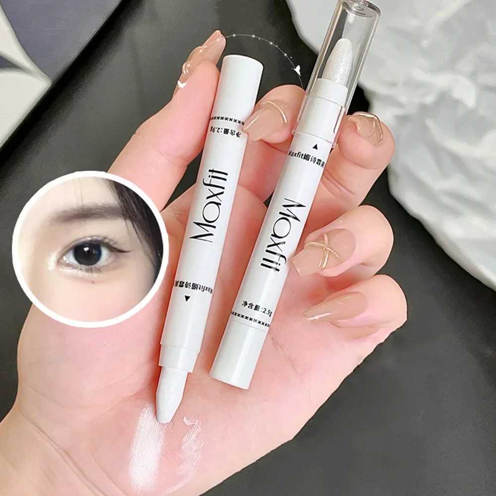 1pc Shimmering Highlight Stick Glitter White Eyeshadow Pencil for Bright Eyes Dazzling Effect Makeup Highlighter Pencil W250722