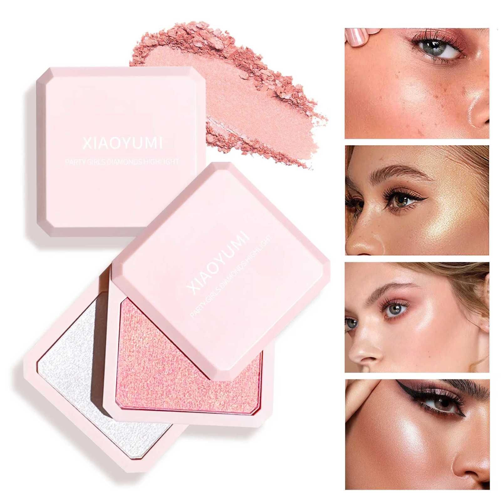 2-Layer Highlight Contour Palette - Radiant Matte Shine for Perfect Face Sculpting W250722