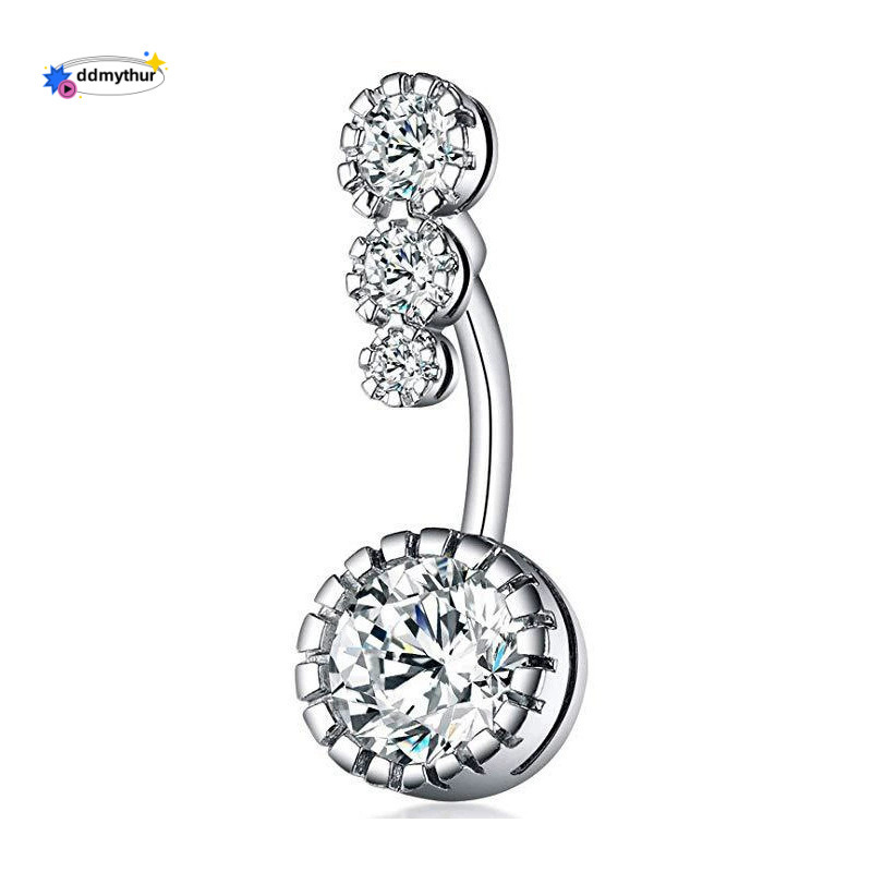 Hot-Selling Butterfly with Dia Stud Belly Button Ring Body Piercing Jewelry ddmythur