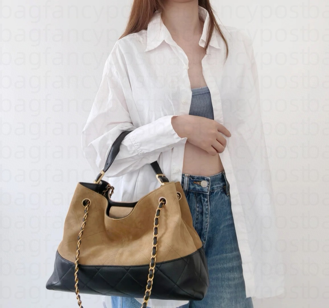 Designer Shoulder Bag New style Handbag A bag with excellent texture and a soft, smooth feel The bag is very lightweight, fashionable and versatile, with ample capacity.