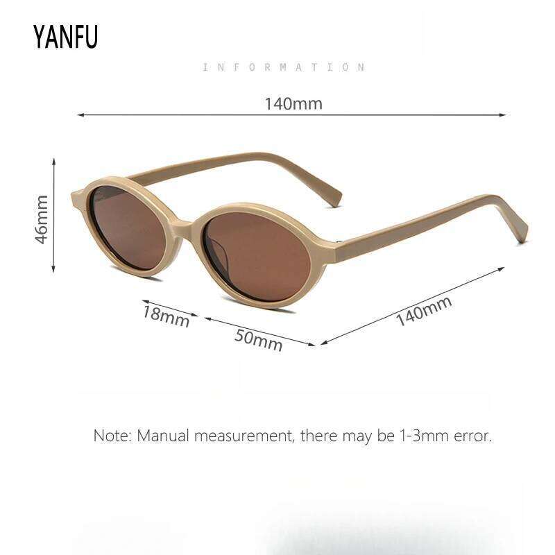 New Thin Polarized Oval Sunglasses Women Driving Eyewear Female Acetate Fashion Retro UV400 Outdoor Glasses Eyeglasses Beach