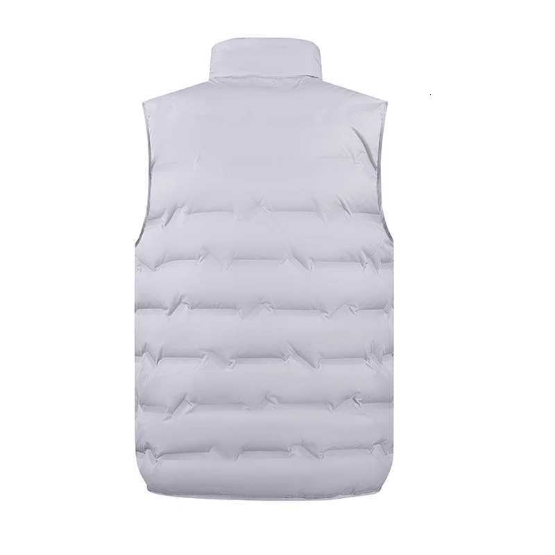 Warm Windproof Lightweight Duck Down Waistcoat Fall Waterproof Sleeveless Fashion Outerwear Zip Up Vest Jacket Coat Stand Collar W250722