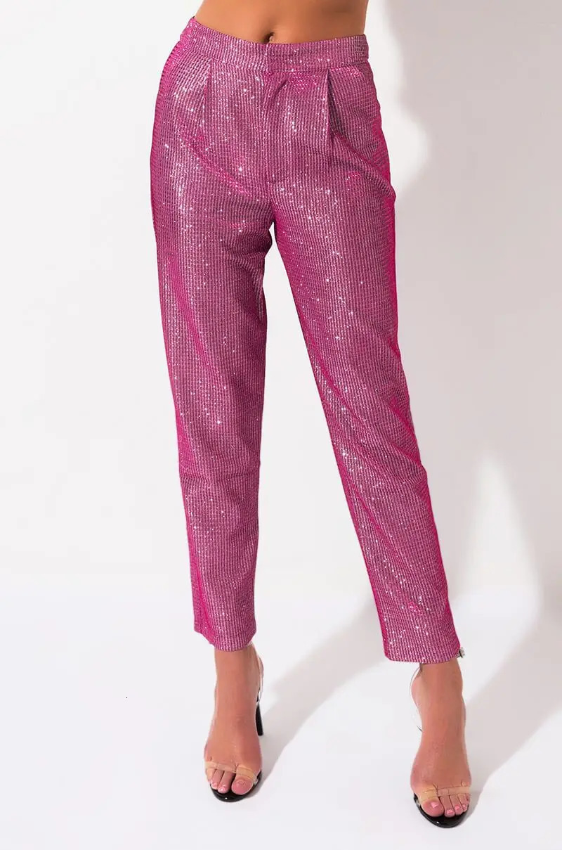 glitter blazer pant suit set plus size pink shiny sparkly birthday wedding cocktail party christmas year stage outfit 250714