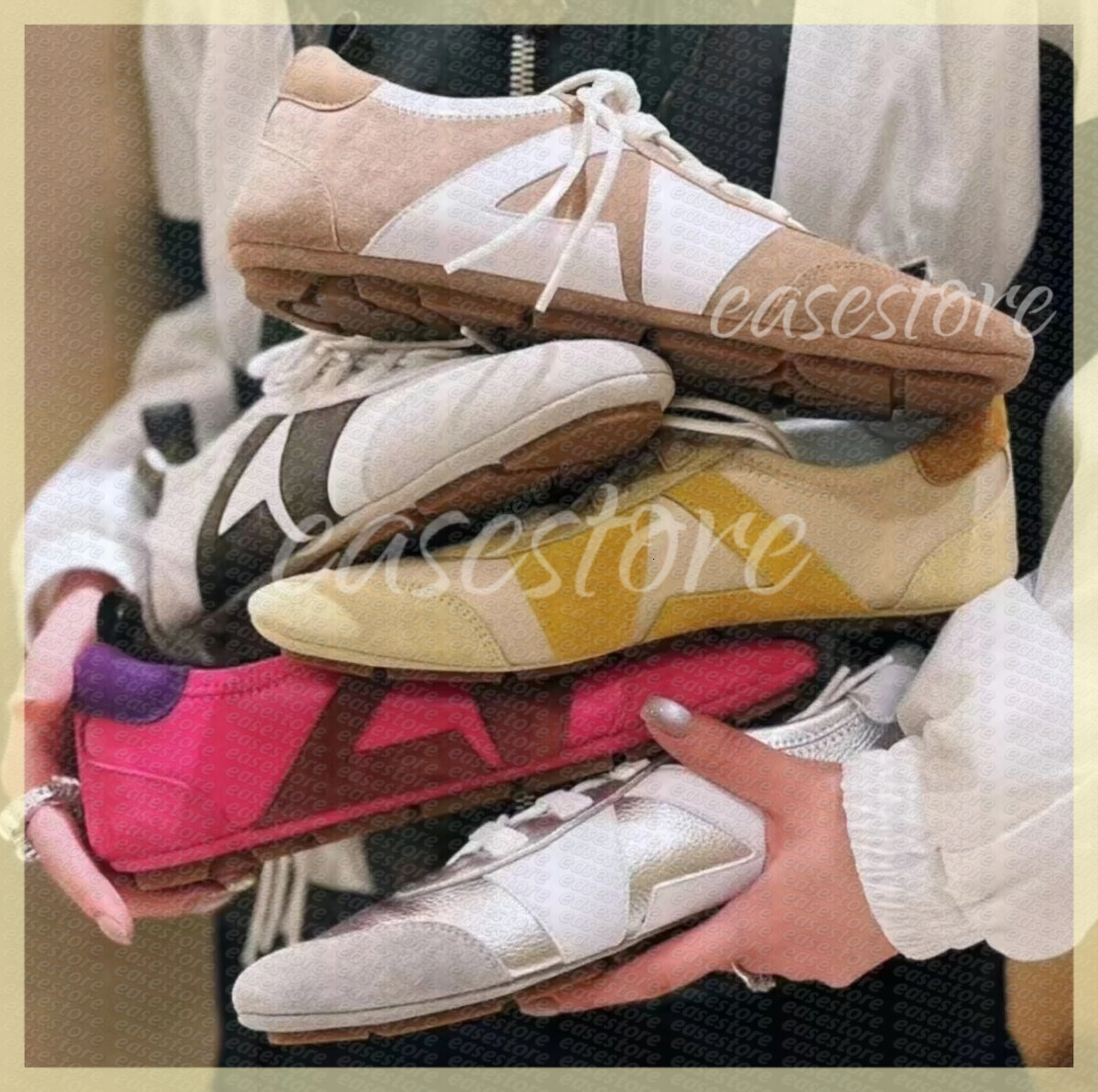 Sneakerina women designer shoes lace up ballerina sneakers ladies trainers ballerina veters sneaker flats casual shoes women shoes soft lambskin top quality