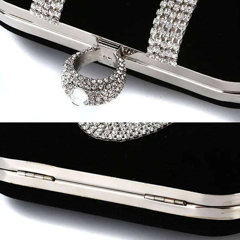 Designer Bags Women Evening Bags Dia Clutch Party Dias Lady Black Red Chain Shoulder Bag Handbags For Purse Luxury Bag