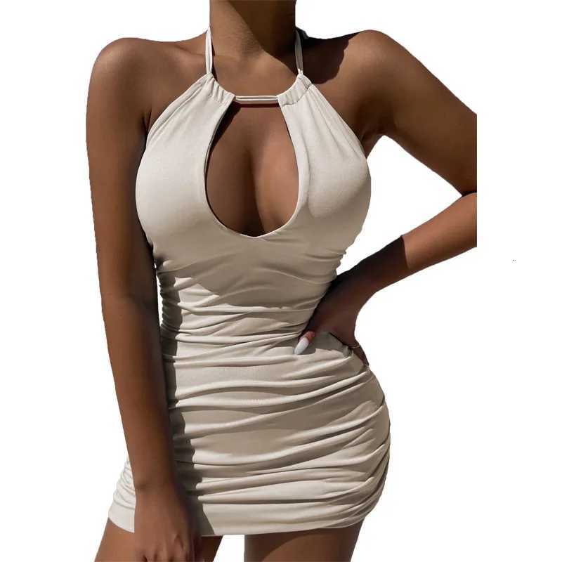 Summer New Independent Station TikTok Cross-Border Foreign Trade Womens Halter Dress XJ250722