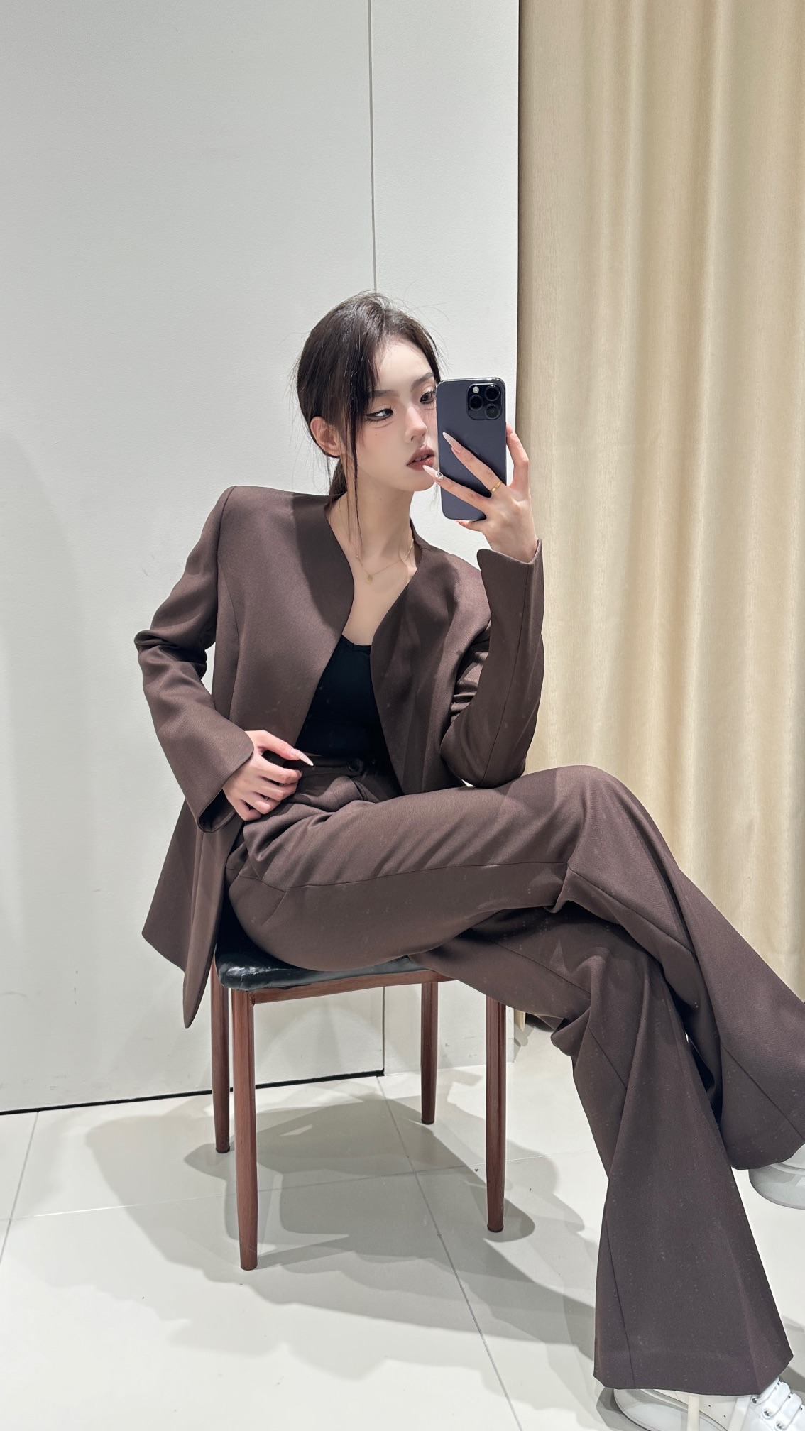 MAX Womens blazer designer Suits for work designer brand shirt tailored order luxury gift Valentines Fathers Christmas.M63