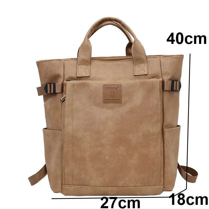 Designer Women Backpacks PU Leather Travel Men Backpack large capacity School Bags Female big totes student laptop bags bagpack