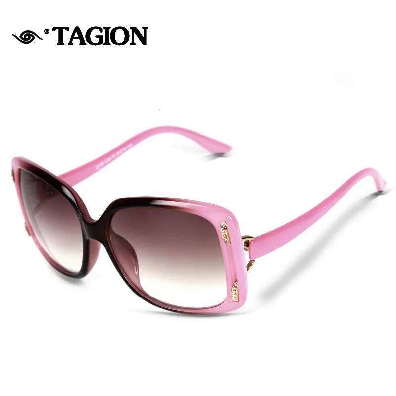 2025 Tagion New Summer Sunglasses Women Oversized Square Shape Glasses Female Fashion Eyeglasses Ladies Sun Protection 2218