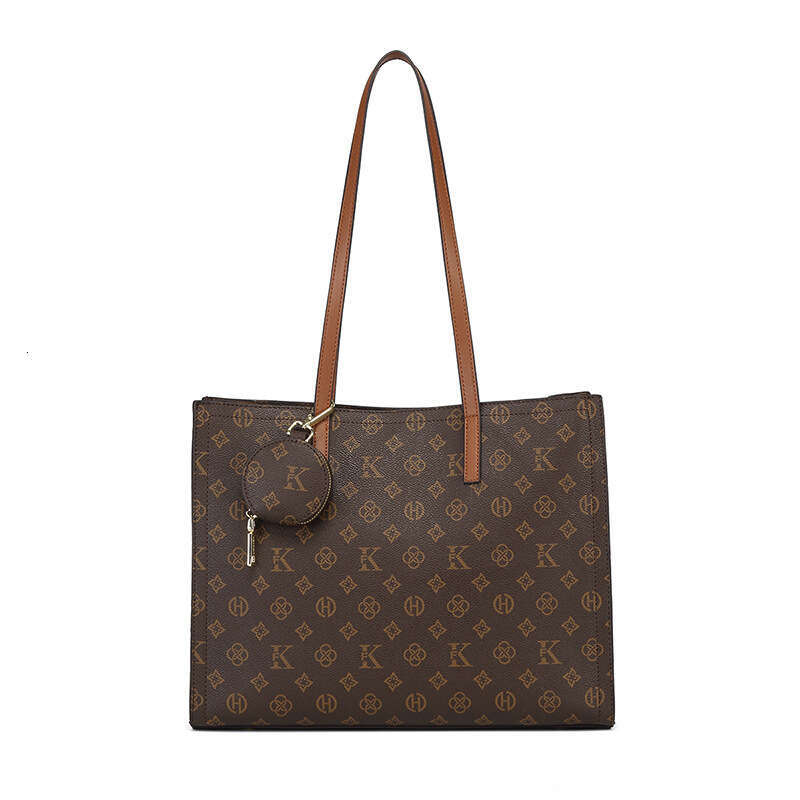 2024 New Women's Designer Printed Tote Simple High-Quality Large Capacity Trendy Shoulder Bag