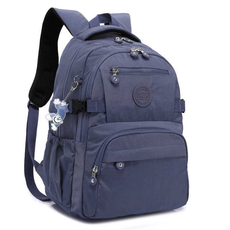 TEGAOTE Wens Backpack Travel Rucksack Large Nyl Waterproof Pack Mochilas Mujer School Bags for Kids Girls 2025 Y250722