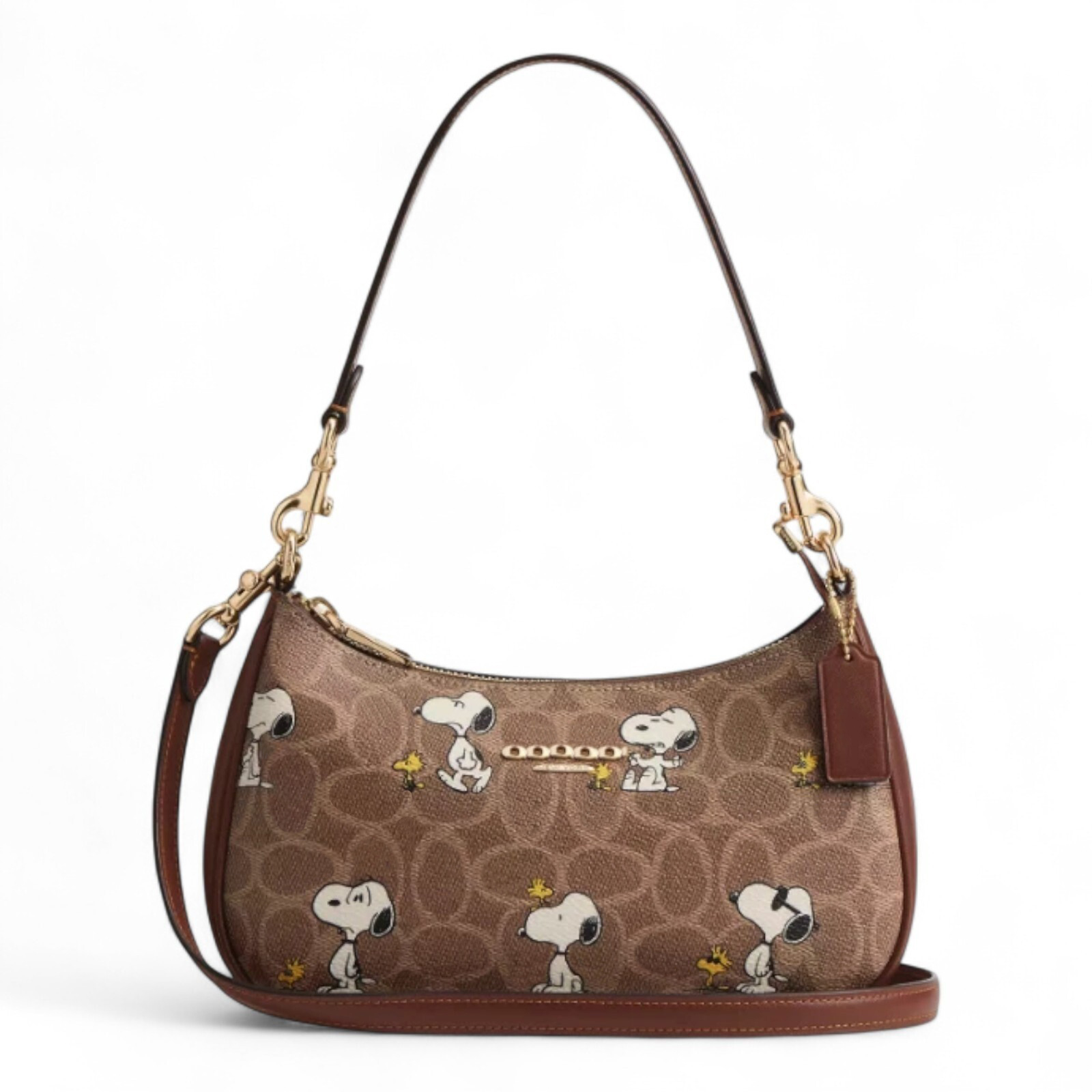 Designer bag Leather shoulder bag Women's handbag Leather underarm bag High quality crossbody bag Cherry Print Handbag Luxury bag 2025 new 12A